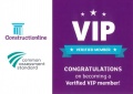 Anglian Architectural Awarded Constructionline VIP