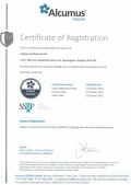 ISO 45001:2018 SSiP Certificate