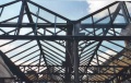 Steel-frame canopy